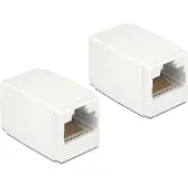 DeLOCK – Adapter RJ45 jack > RJ45 jack Cat.6 UTP compact (86249)