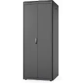 Digitus DN-31121-B, Itseseisova teline, 42U, 800 kg, Näppäinlukko, Kotelon kiskot, Säädettävät jalat