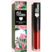 All Tigers , Luonnollinen ja vegaaninen, Luonnollinen, Loistava, Huulikiilto, 817, Pidä leukasi pystyssä, 8 ml