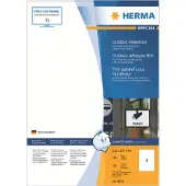 Herma 9501, Valkoinen, Suorakulmio, Kiinteä, A4, Polyolefiini, Matta