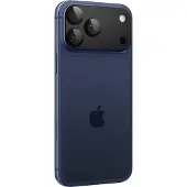 Spigen iPhone 17 Pro Glas.tR Ez Fit Optik Pro XL kameran objektiivisuoja - Musta