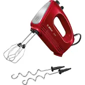 Bosch CleverMixx MFQ2420R 400 W -sähkövatkain, punainen, ruostumaton teräs