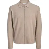 Jack & Jones Jjcole Knit Zip Cardigan - Beige - S