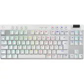 Logitech G PRO X TKL -langaton mekaaninen pelinäppäimistö, GX Brown, valkoinen