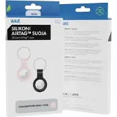 Wave silikonisuoja avainrenkaalla, Apple AirTag, pinkki