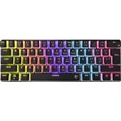 White Mekaaninen näppäimistö ASHIKO-2 61-näppäimen RGB mini