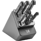 Zwilling Gourmet SharpBlock, 7-piece knife set, grey
