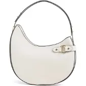 Lauren Accesorios for woman. 431980156004 Off-white leather large Tasha shoulder bag (OSFA), Casual