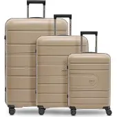 Redolz Essentials 11 3-SET 4-pyöräinen Matkalaukkusetti 3-osainen Beige