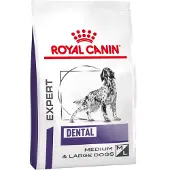 Royal Canin Dental Medium and Large kuivaruoka suurille ja keskikokoisille koirille, joilla on hammasongelmia, 6 kg