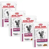 Royal Canin - Wet Cat Renal Beef 85 g x 12 kpl - annospussit - Kissat - Kissanruoka - Eläinlääkärin märkäruoka kissalle