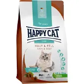 Happy Cat 1,3 kg Care Skin & Fur kuivaruoka kissoille