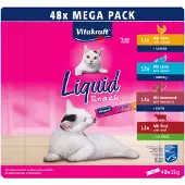 Vitakraft - Liquid Snack Big Pack 48x15 g
