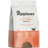 Applaws 5060122491433, Adult (animal), Kaikille roduille, Kana, Lohi, 2 kg