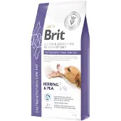 Brit GF Veterinary Diets Dog Gastrointestinal - Low fat kuivaruoka koirille, vähentää suoliston resorptiosairauksia, 12 kg