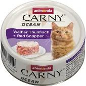 Animonda 12x80g Ocean vaalea tonnikala ja punanapsija kissan märkäruoka