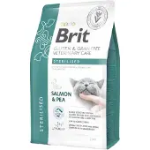 Brit Cat Grain Free Sterilised Salmon & Pea