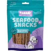 Braaaf 2 x 70 g Fish Strips Lohi Koiran välipalat koirille