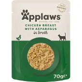 Applaws 96x70g märkäruokapussi-säästöpakkaus kananrinta & parsa