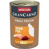 Animonda GranCarno 6x400g kana GranCarno Adult Single Protein Animonda koiranruoka