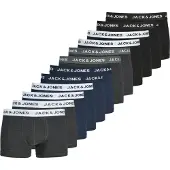 Jack & Jones Jacsolid Trunks 12 Packs - Blue - L