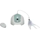 Trixie - Catch Me with Remote Control Plastic Blue 15 x 21 cm - aktivointilelu kaukosäätimellä - Kissat - Kissan lelut ja kissan huiskat - Aktivointilelut