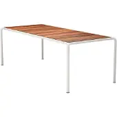 Houe AVANTI Ruokapöytä 222x98 cm tuhka/valkoinen