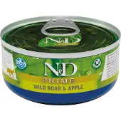 Farmina N&D Prime Cat Wild Boar & Apple 70 g