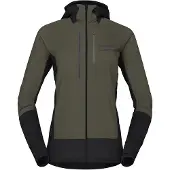 Norrøna Senja Alpha90 Zip Hood W's Olive Night - XS