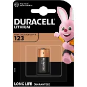 Duracell Photo CR123A 3V battery, 1 piece (123106)