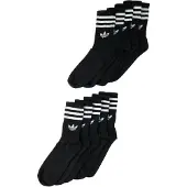 Adidas 3 Stripes Crew-sukat 10 Yksiköt