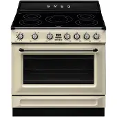 Smeg TR90IPP Victoria induktioliesi pyrolyysillä 90 cm, creme