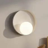 Valotorni Kido seinävalaisin 20cm 1xG9 Mokka/valkoinen