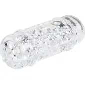 Handy Pearl - Masturbaattorisleeve, joustava, helmimäisillä nystyröillä, masturbaattori, kirkas
