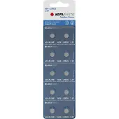 Agfa 150-805559, Kertakäyttöinen akku, LR66, Alkali, 1,5 V, 10 kpl, Hopea