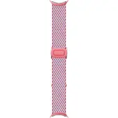 Google GA06138-WW, Kellon hihna, Pixel Watch 3 45mm, Puuvillakuitu, Hopea, 1 kpl
