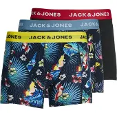 Jack & Jones Bokserishortsit savunsininen / keltainen / punainen / musta