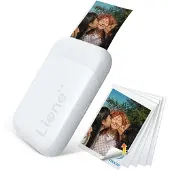 Liene Pearl 2x3" kannettava valokuvatulostin (White)
