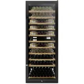Caso 664 WineSafe 300 Smart vapaasti seisova viinikaappi 300 pulloa, musta