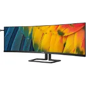 Philips 6000 series 45B1U6900C/00 tietokoneen litteä näyttö 113 cm (44.5') 5120 x 1440 pikseliä UltraWide Dual Quad HD LED musta (45B1U6900C/00)