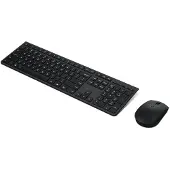 Lenovo Professional - keyboard and mouse set full size - QWERTY - Danish - grey Input Device - Näppäimistö ja Hiirisetti - Tanskalainen - Harmaa