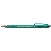 Paper Mate Flexgrip Ultra, Klipsi, Kuulakärkikynä klikkausmekanismilla, Vihreä, 12 kpl, Keskikokoinen (S0190453)