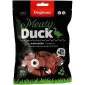 Dogman Meaty Lihaisat Ankkamitalit Koiranherkut 300g