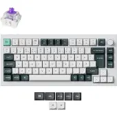 Keychron Q1 HE Shell White langaton pelinäppäimistö