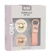 BIBS Colour Tutti & Loop Tuttinauha Lahjapakkaus Lateksi Koko 1, Blush