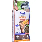 Bosch Tiernahrung HPC Adult Salmon & Potato, Koiran kuivaruoka, Vehnätön, 15 kg