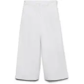 Aware Awvana Mw Wide Ankle Pant Noos - White - S