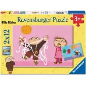 Ravensburger Seikkailija Dora Palapelit 2x12 Palaa