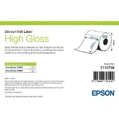 Epson High Gloss Label, Itse kiinnittyvä tulostintarra, Stanssausmerkintä, Rulla, Mustesuihku, Akryyli, Kiinteä (7113755)