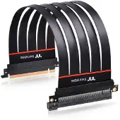 Thermaltake PCIe 4.0 x16 extension cable, 30 cm, black, 16X (AC-058-CO1OTN-C1)